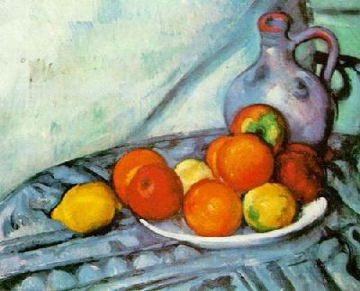 EXPLORE ART: Cezanne inspire Fruit Still Life