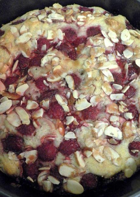 Raspberry, almond,buttermilk cake - Bake cake