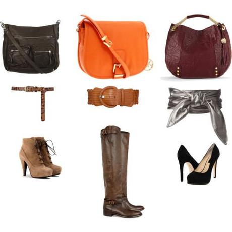 shoes, belts, handbags