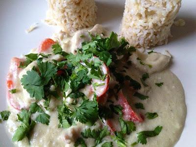 Receta de curry verde tailandés exprés Thermomix TM 31 o Bimby Receta de curry verde tailandés rápido y fácil para la Thermomix TM 31 o Bimby