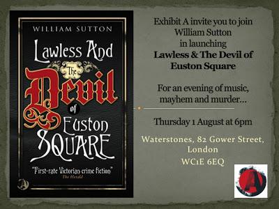 Q and A with William Sutton, author of Lawless and the Devil of Euston Square
