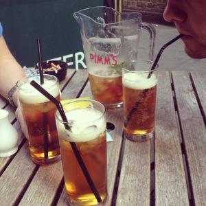Pimms. Because, Summer in London.