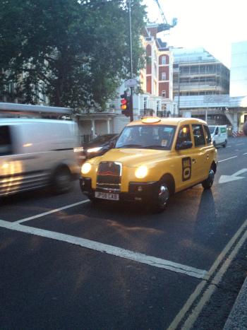 A yellow taxi-cab because it's cool.