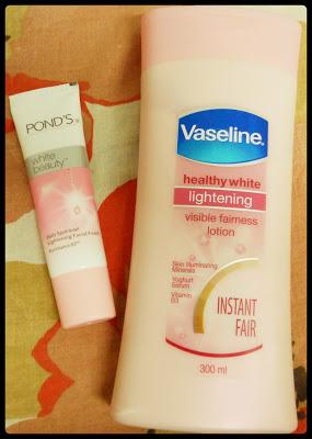 VASELINE HEALTHY WHITE VISIBLY WHITE INSTANT FAIRNESS BODY LOTION
