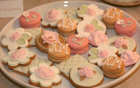 A Vintage Shabby Chic Inspired Wedding in Pink, Gold and Mint  By Francisca from Cupcake
