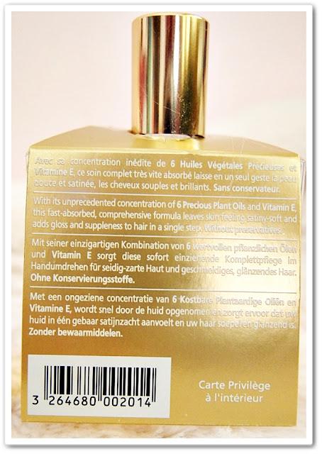 Review on Nuxe Huile Prodigieuse Multi-Purpose Dry Oil