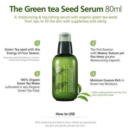 Innisfree Green Tea Seed Serum poster