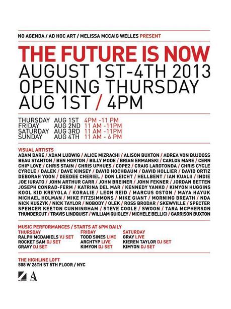 “The Future is Now” Pop Up Show at The Highline Loft securedownload