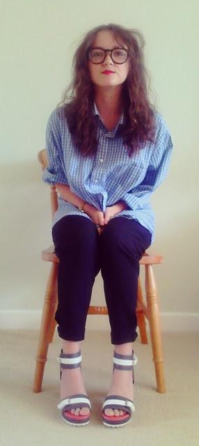 A shirt and trousers kind of day.