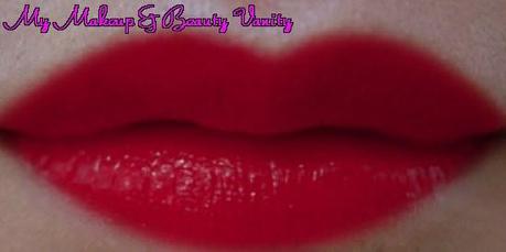 bourjois rouge edition lipstick 13 rouge jet set Swatch+bourjois lipstick swatch+ classic red lipstick+buorjois rouge edition lipstick review and Swatch