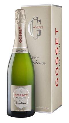 New Brut Excellence in gift box 400x712 Harvey Nichols Leeds  Champagne of the Month: Gosset