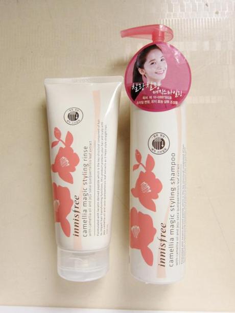Innisfree Camellia Magic Styling Shampoo and Rinse Innisfree Camelia Magic Styling Haircare