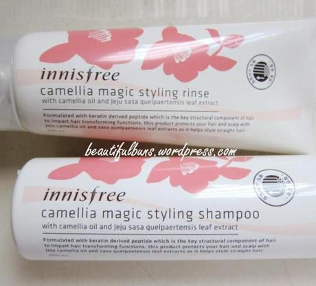 Innisfree Camellia Magic Styling Shampoo and Rinse Innisfree Camelia Magic Styling Haircare (1)
