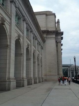 Washington DC's Untion Station, Second in size only to Grand Central Station in New York City