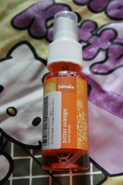 Review Fab India Bitter Orange Facial Spray