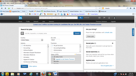 search jobs on LinkedIn 
