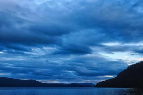 lake st clair at twilight tasmania