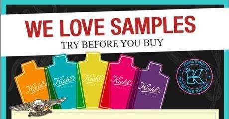Give Kiehl’s 5 minutes of your time and receive 5 samples! kiehls 5 samples