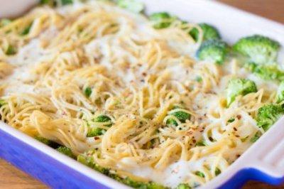 Secret Recipe Club Baked Frittata with Spaghetti and Broccoli Secret Recipe Club Baked Frittata with Spaghetti and Broccoli