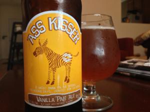 ass kisser ales-vanilla pale ale-beer