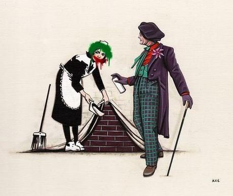 Funny Illustrations Show What Movie & TV Villains Do in Their Free Time