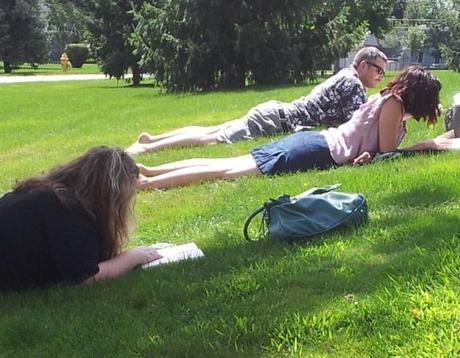 One Tan, Many Memories: Elmira Mark Twain Conference 2013 Breaking a sweat