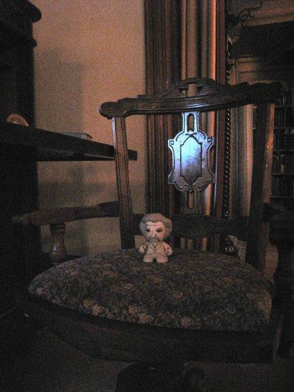 One Tan, Many Memories: Elmira Mark Twain Conference 2013 The author's chair