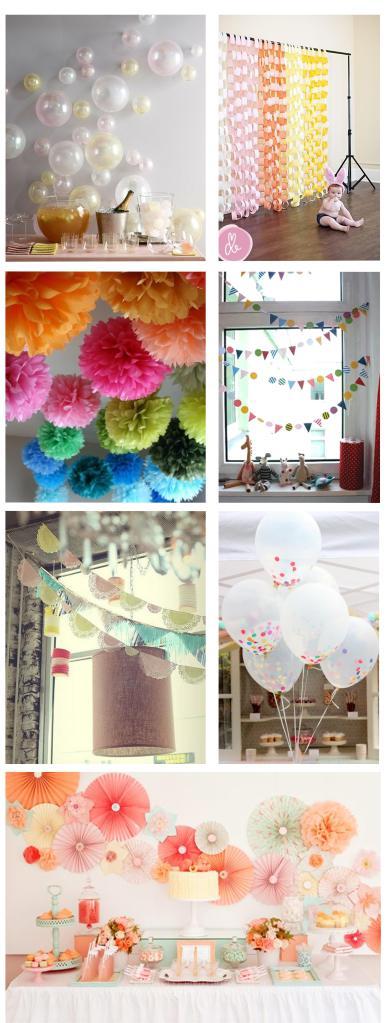 Ideas for home-made party decorations ideas and inspiration for crafty diy party decorations for wedding decorating