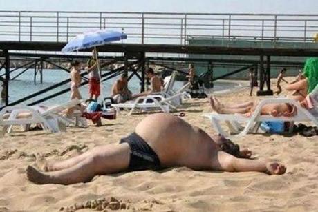 People of Walmart Go to the Beach: The Guys and ? Edition Beach22