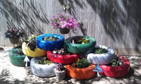 How to reuse old tires