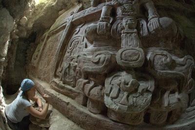 Incredible Giant Maya Carvings Found in Guatemala (Video & Photos)