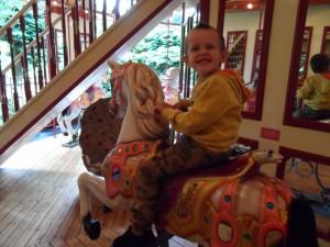 Holiday Day 1 – Gulliver’s, Matlock Bath Carousel Gulliver's Matlock Bath
