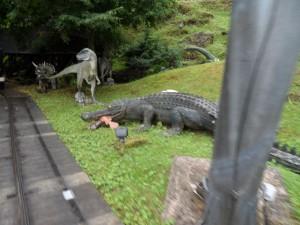 Holiday Day 1 – Gulliver’s, Matlock Bath Dino Explorer Cars Gulliver's Matlock Bath