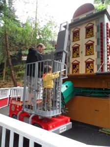 Holiday Day 1 – Gulliver’s, Matlock Bath Fire Engine Ride Gulliver's Matlock Bath