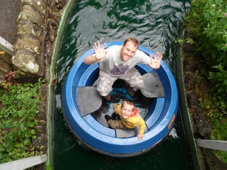 Holiday Day 1 – Gulliver’s, Matlock Bath Crazy Barrel Ride Gulliver's Matlock Bath