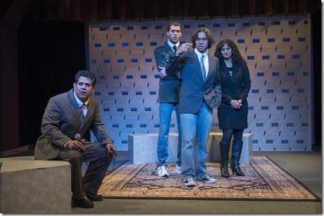 Kamal Hans, Dan Johnson, Glenn Stanton, and Amira Sabbagh star in Silk Road Rising's Review: Invasion! (Silk Road Rising)