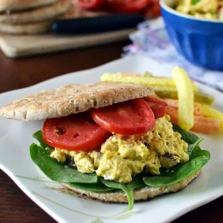 Vegan Curried Eggless 'Egg' Salad
