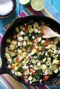 Gluten free menu plan: August 11-17, 2013 Mexican-Skillet-Zucchini
