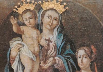 More Mary Mischief: image of Mary on cross atop Providence church? More Mary Mischief: image of Mary on cross atop Providence church?