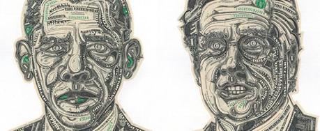 The Art of Money: Impressive Paper Money Collages by Mark Wagner The Art of Money: Impressive Paper Money Collages by Mark Wagner