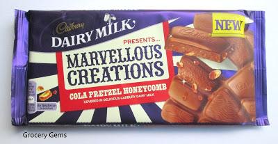 New Cadbury Cola Pretzel Honeycomb - Dairy Milk Marvellous Creations