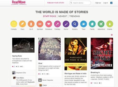 Discover a New World of Stories at ReadWave readwave-screenshot