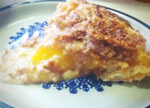 Weekend roundup: Peaches and greens Peach Pie I