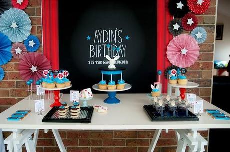 3 Is the Magic Number, A Magician Themed party by Studio Cake
