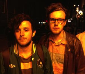 At the Edinburgh Fringe, physical attacks on comedians and on a critic Ellis (left) & Rose walk the Edinburgh streets alone last night
