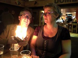 At the Edinburgh Fringe, physical attacks on comedians and on a critic David Don’t opens his wallet for Charmian Hughes yesterday