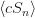 \langle cS_n \rangle \langle cS_n \rangle