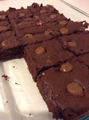 Dark Chocolate Peanut Butter Brownies Dark Chocolate Peanut Butter Brownies