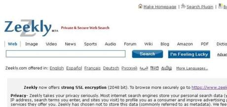 Screw The NSA, New Search Engine Claims To Have The Solution. Zeekly