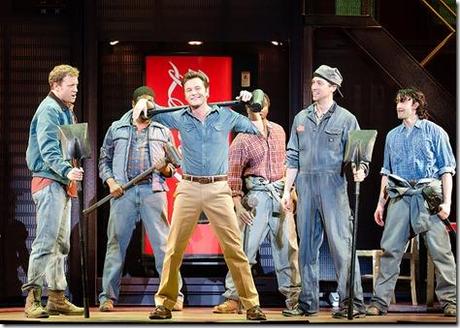 Matthew Hydzik stars as Nick Hurley in Broadway in Chicago's Review: Flashdance the Musical (Broadway in Chicago)